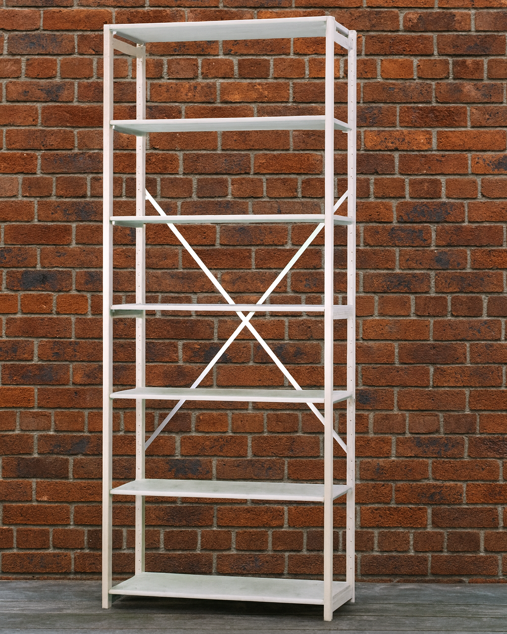 Holzregal 200 cm | HANSA Fichte Stecksystem