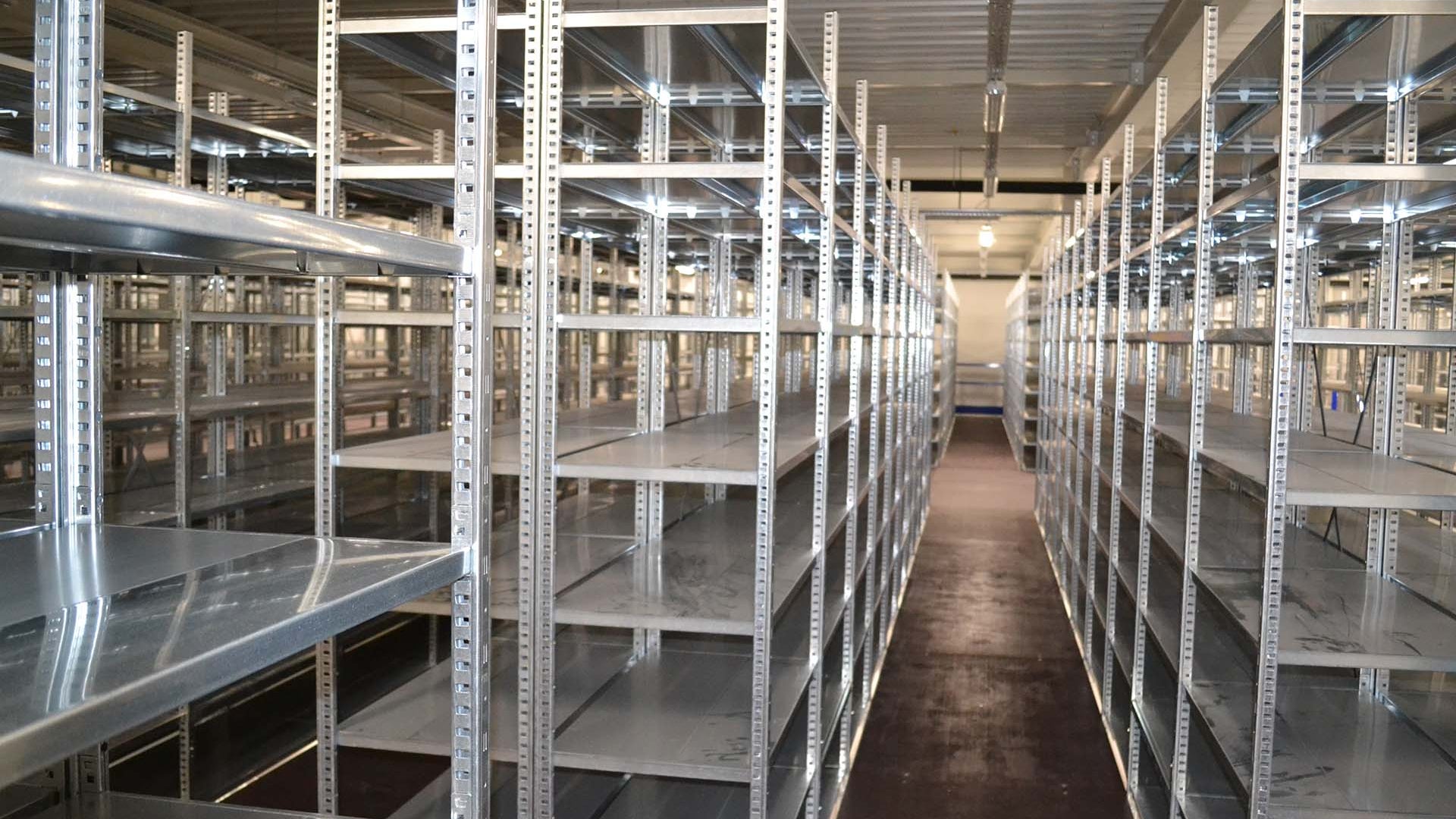 Metallregale Stahlregale Stecksystem GP verzinkt