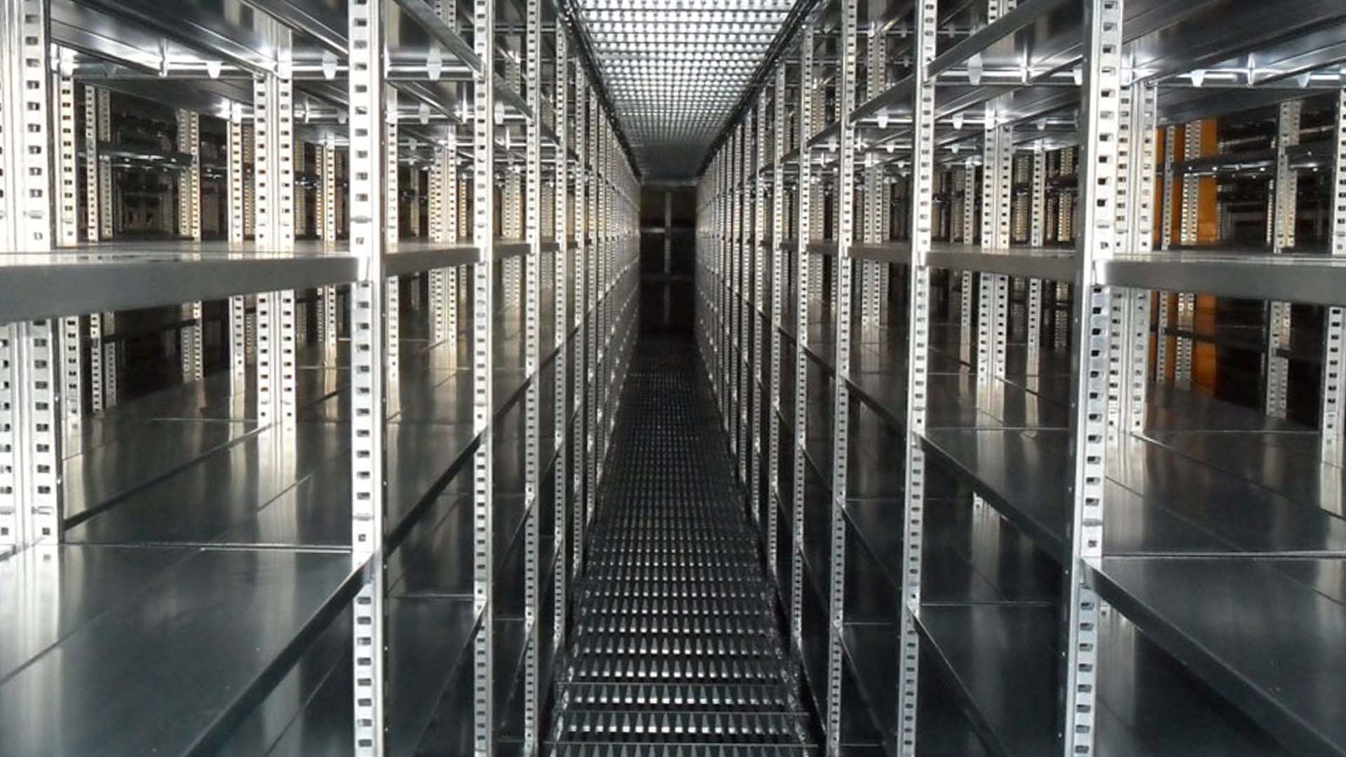 Stahlregale Metallregale Stecksystem GP verzinkt